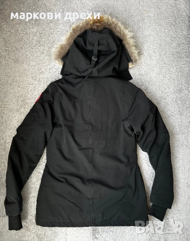 Canada Goose Womens Montebello Parka Classic fit Coat Jacket Size S Black , снимка 5 - Якета - 52850017