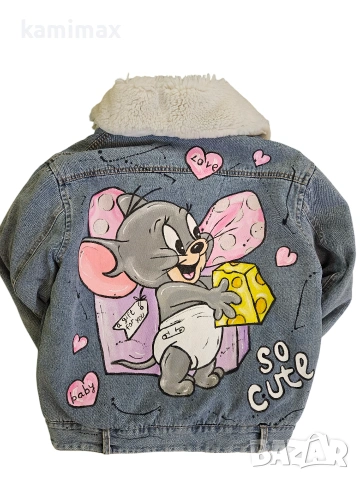 Дамски дънкови якета , снимка 3 - Якета - 53193489