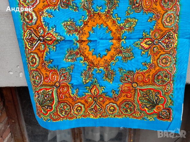 Стара кърпа за глава #11, снимка 4 - Антикварни и старинни предмети - 37860530