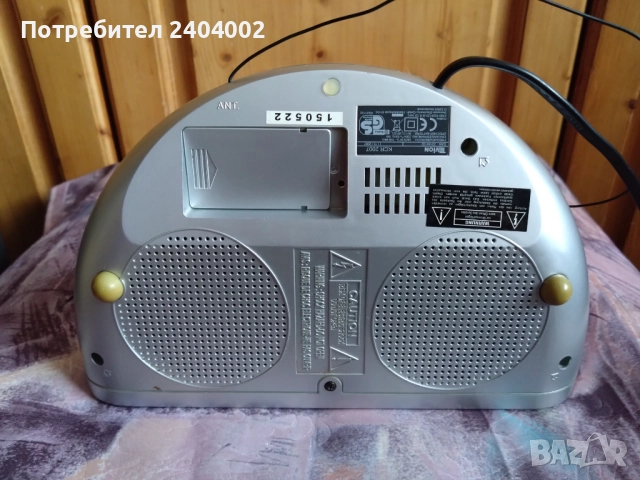 Радио часовник с таймер Tevion KCR 2007, снимка 6 - Радиокасетофони, транзистори - 52966464