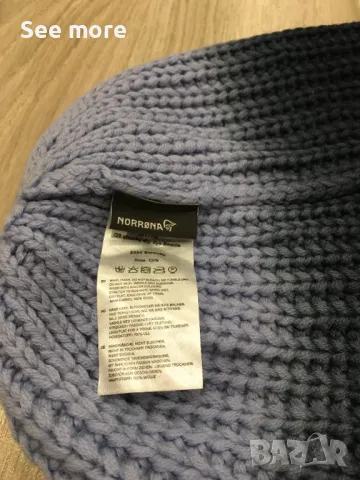 NORRONA дамска шапка 100% вълна, снимка 4 - Шапки - 48420164