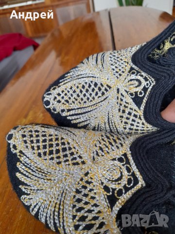 Стари родопски терлици #6, снимка 5 - Антикварни и старинни предмети - 34785005