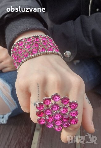 Моден комплект Мими, снимка 2 - Бижутерийни комплекти - 38752098