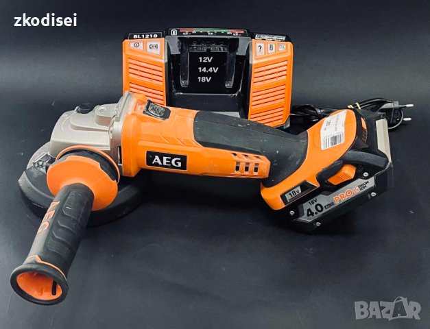 Акомулаторен ъглошлайф AEG BEWS 18-125X
