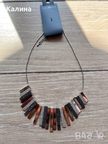 ЧИСТО НОВО Колие Bijou Brigitte, снимка 2 - Колиета, медальони, синджири - 50486820