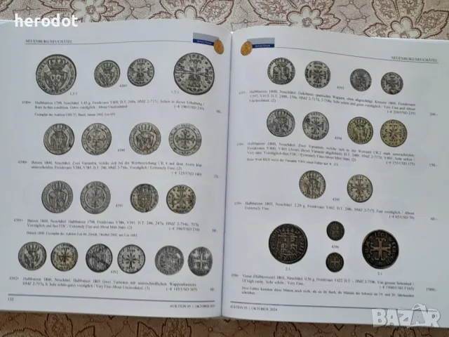 The Konrad Burki Collection Swiss Cantonal Coins - Part 2, снимка 4 - Нумизматика и бонистика - 47418152