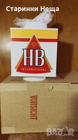 РЕДКАЖ 70-те Ретро СОЦ ВИНТИДЖ цигари HB Чисто Нова  Стара лампа Цигари HB 