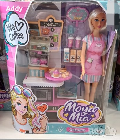 Кукла Moya Mia - Coffee shop