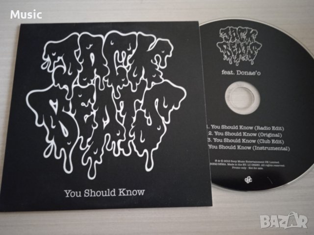Jack Beats Feat. Donae'o ‎– You Should Know - оригинален диск