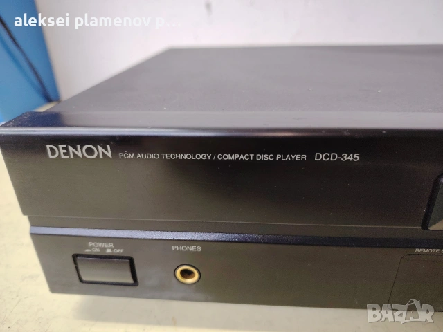 DENON DCD-345 CD, снимка 2 - Ресийвъри, усилватели, смесителни пултове - 53486009