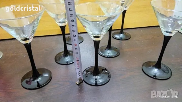  коктейлни чаши, снимка 3 - Антикварни и старинни предмети - 22536136