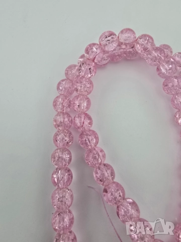 Стъклени Мъниста за бижута 10мм 8мм 6 мм 4мм J251, снимка 2 - Други - 52419342