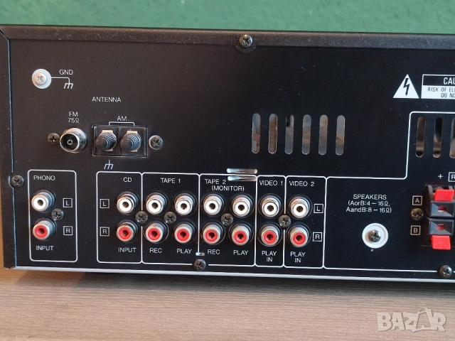 Качествен стерео ресивър Kenwood. Транзисторен усилвател с вграден радио тунер., снимка 11 - Ресийвъри, усилватели, смесителни пултове - 52735365