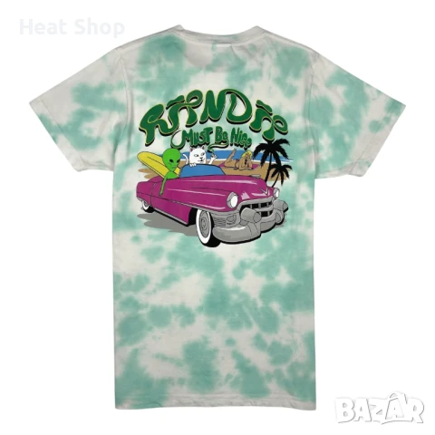 Мъжка тениска RipNDip Nermrider Beach Bleach T-Shirt, снимка 2 - Тениски - 50552812