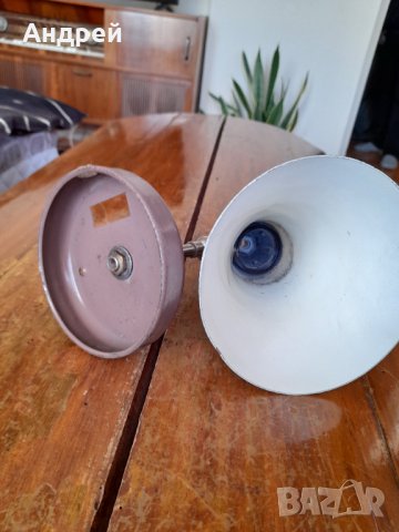 Стара настолна лампа #19, снимка 5 - Антикварни и старинни предмети - 43605800