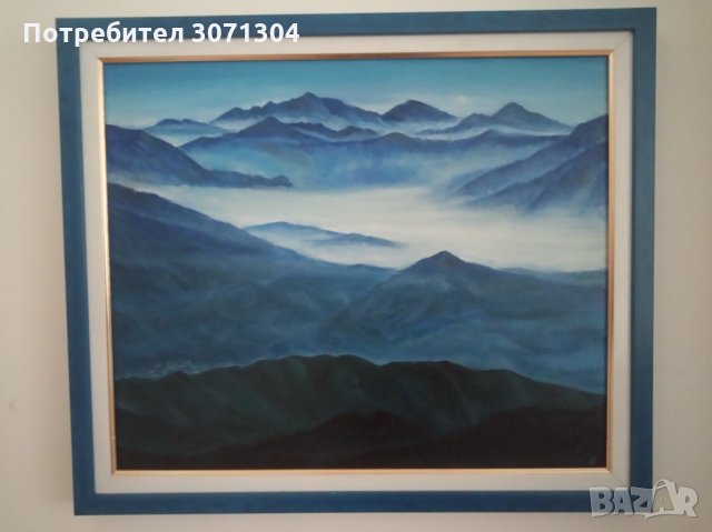 Синьо утро, снимка 2 - Картини - 32887529