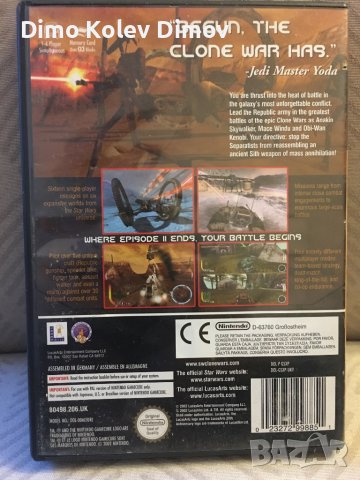 Star Wars Clone Wars Nintendo GameCube Wii , снимка 2 - Игри за Nintendo - 36989986