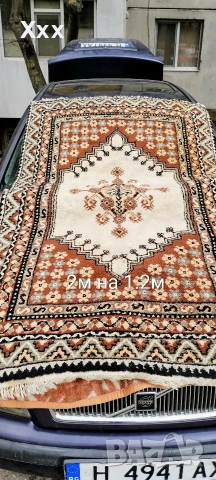 Ръчно тъкан вълнен килим.Топ качество за ценители.