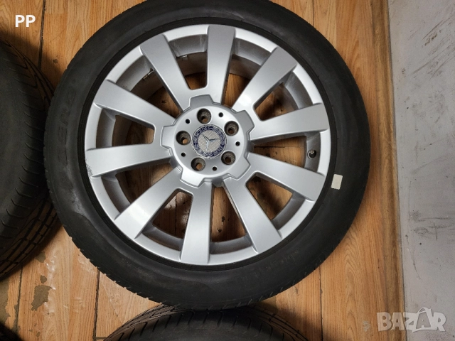 Mercedes GLK 19" 5x112 спорт пакет оригинални джанти Мерцедес ГЛК, снимка 4 - Гуми и джанти - 52974849