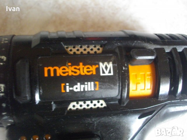 12V-Li-ion-Meister-FERREX-Duro-Боди За Кръгла Батерия-12 Влота-Литий-Йон-Отлично-Немско, снимка 8 - Винтоверти - 33470608