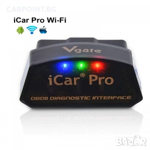 ТЕСТЕР ЗА АВТОМОБИЛНА ДИАГНОСТИКА VGATE ICAR PRO BLUETOOTH 4.0 OBD2 ELM327, снимка 1 - Друга електроника - 38652199