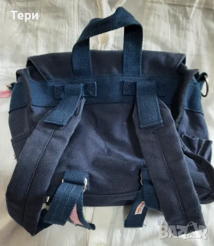 Детска раница тъмносиня, снимка 2 - Раници - 48227657