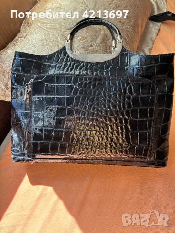 Дамска чанта ест.кожа, снимка 1