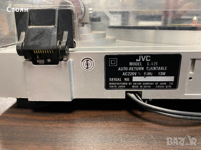 Полуавтоматичен грамофон JVC, снимка 9 - Грамофони - 52000574