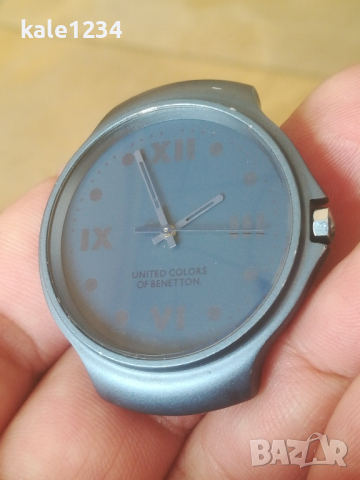Часовник. United colours of benetton. Бенетон. Blue watch. , снимка 8 - Мъжки - 44858265