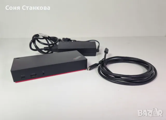 Lenovo Docking Station USB-C Dock Gen 2 - USB-C и 90w захранване, снимка 8 - Други - 50256403