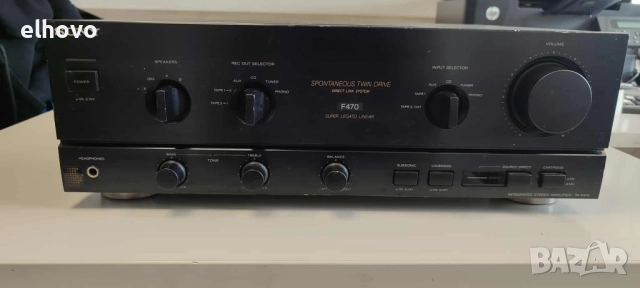 Стерео усилвател Sony TA-F470, снимка 2 - Ресийвъри, усилватели, смесителни пултове - 52442495