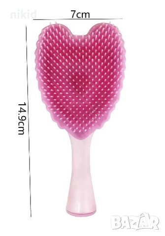 Четка за разресване и разплитане на коса Tangle Angel Ангелскки крила, снимка 2 - Аксесоари за коса - 43045774