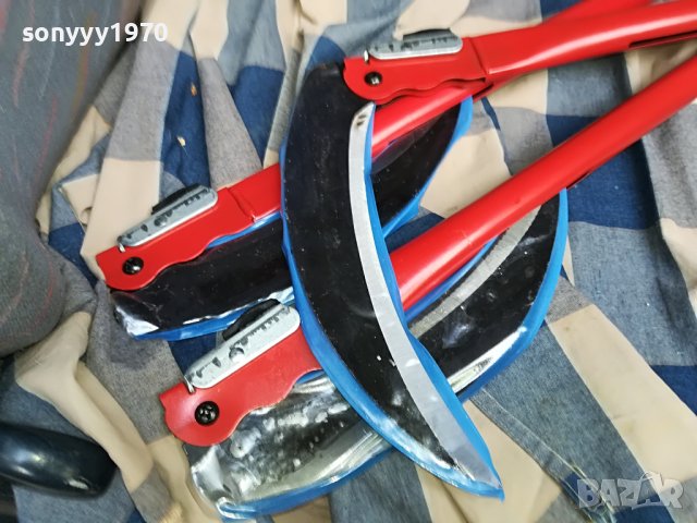 МИНИ КОСА-СГЪВАЕМА-СЪРП 45Х23СМ-НОВА МНОГО ОСТРА 3108221742, снимка 5 - Градински инструменти - 37859424