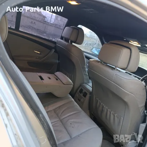 Кожен салон BMW E60 Facelift БМВ Е60 Фейслифт сиво кожено рекаро BMW E60, снимка 6 - Части - 48421151