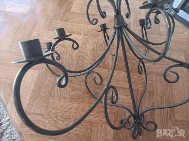 Немски висящ/таванен свещник , снимка 6 - Декорация за дома - 47498231