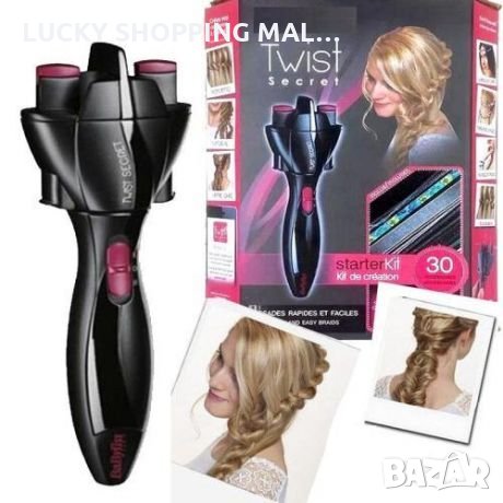 Уред за правене на плитки Babyliss Twist Secret , снимка 6 - Други - 35509110