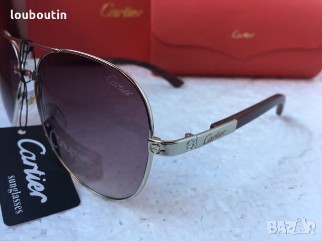 Cartier висок клас унисекс мъжки слънчеви очила, снимка 4 - Слънчеви и диоптрични очила - 28244112