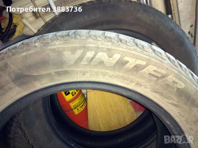  Гуми PIRELLI-зимни.Cinturato 215/55R17-4 броя,обща цена, снимка 4 - Гуми и джанти - 43560258