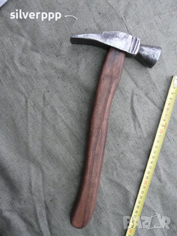 Стар ръчно кован каменарски чук - 233 , снимка 2 - Други инструменти - 43146073