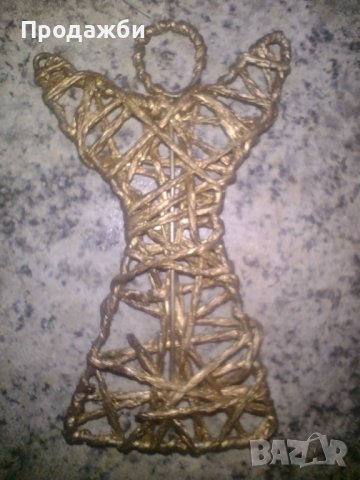 Коледна украса за елха- ангелче, снимка 1