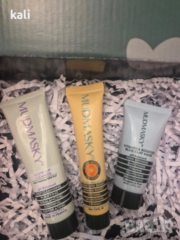 Премиум комплект грижа за лице MUDMASKY (3 продукта) – Чисто нови! 