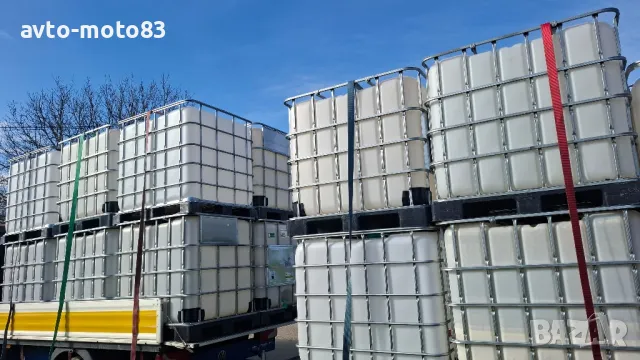 бидони за вода ibc tank 1000 от пчелен мед, снимка 2 - Друго търговско оборудване - 49856798