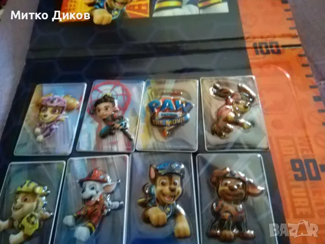 Paw Пес Патрул стикита 12 броя албум, снимка 2 - Фигурки - 49911142