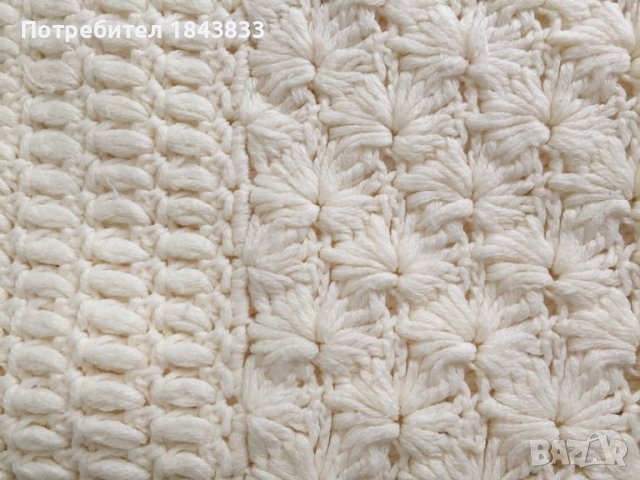 Плетени пелени за бебе, снимка 3 - Спално бельо и завивки - 43273616