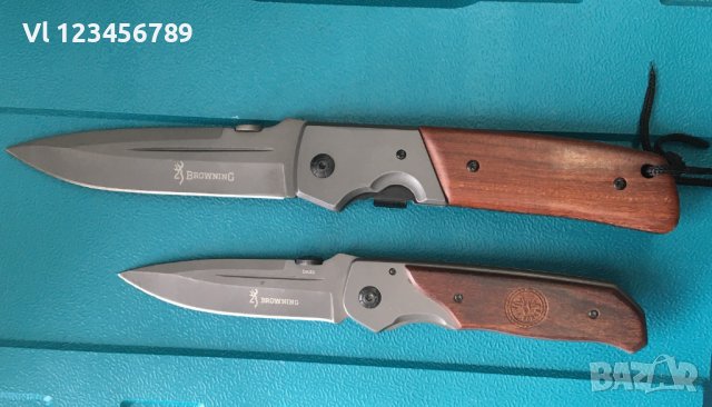 Огромен  сгъваем нож, Browning 125х275, снимка 5 - Ножове - 39554335