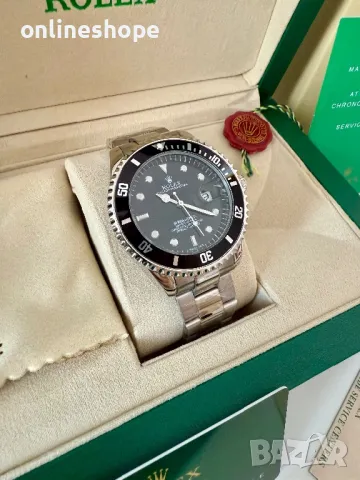 Часовник Rolex Submariner - Самонавиващ механизъм с кутия и документи, снимка 13 - Мъжки - 49420760