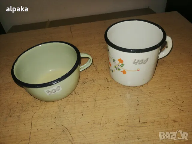 Продавам канички и чаши алпака и емайлирани, снимка 2 - Други - 48482803