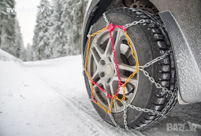 Автомобилни вериги за сняг - Меча стъпка (KN080) 13'' - 16'' 2бр./к-т., снимка 1 - Аксесоари и консумативи - 43298063