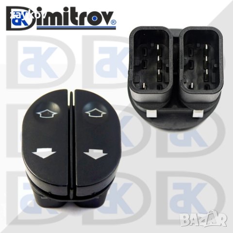 Бутон за електрическо стъкло Ford Fiesta Fusion Ka Puma Transit Connect, снимка 1