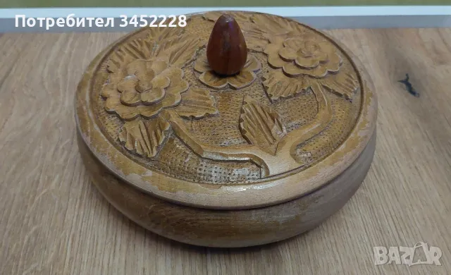 дърворезба кутия за ценители , снимка 7 - Антикварни и старинни предмети - 49200334